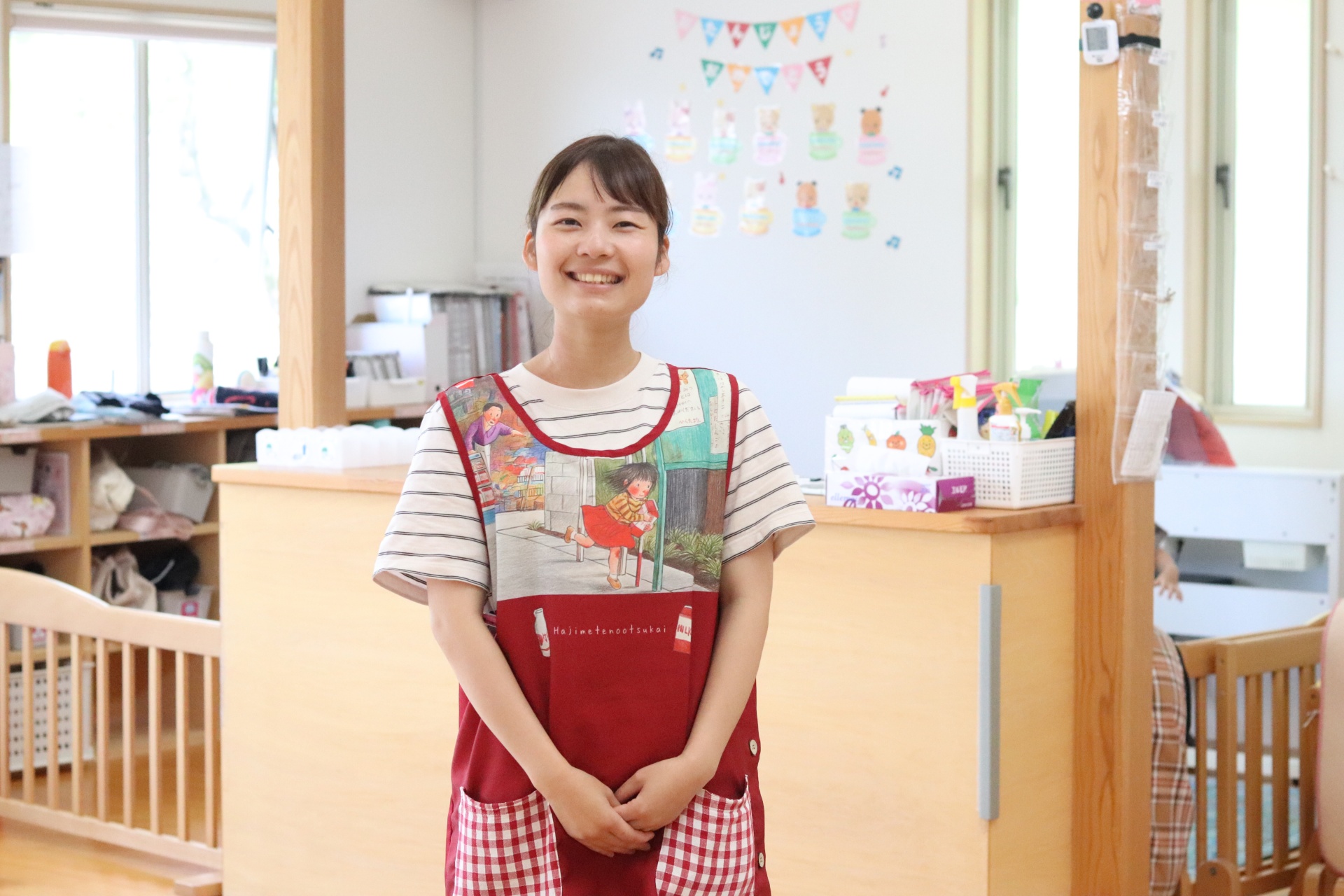 週3日～、1日6時間～可能。子どもは少人数制で保育士は多めに配置しているため、働きやすい環境です