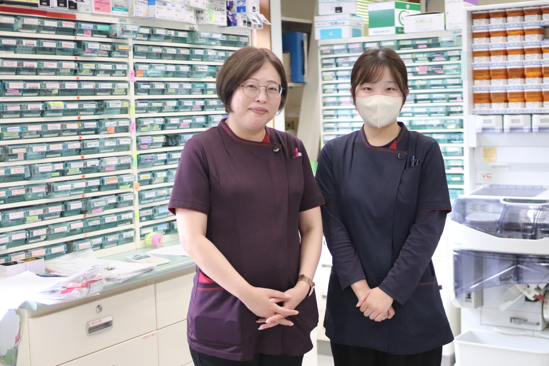 鹿児島と宮崎に27店舗展開中のマリンバ薬局グループ。キャリアチェンジで活躍しているスタッフが多い職場