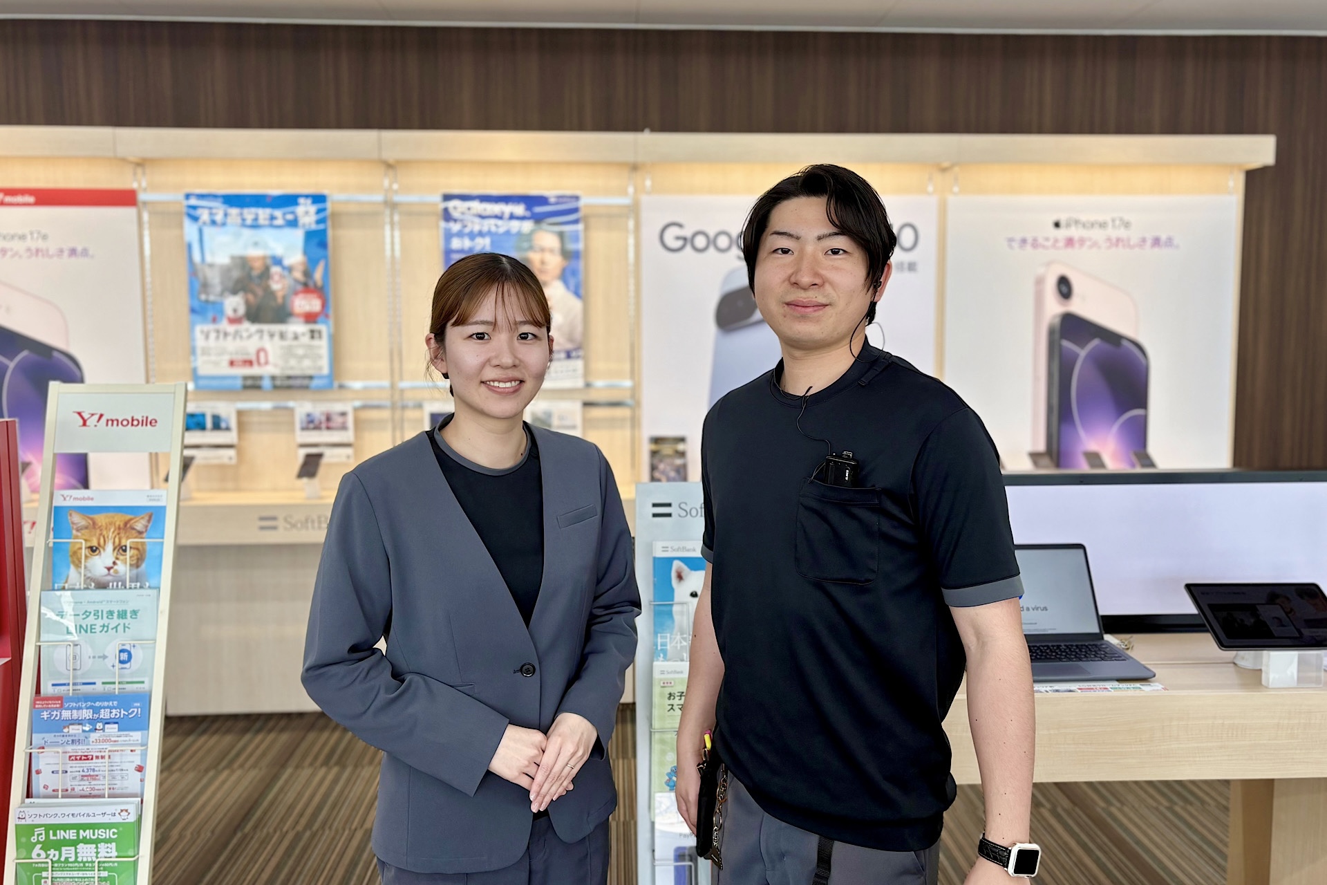 9時50分〜17時の短時間勤務。スマホの操作案内やスマホ教室の運営を行うポジションを新規募集します