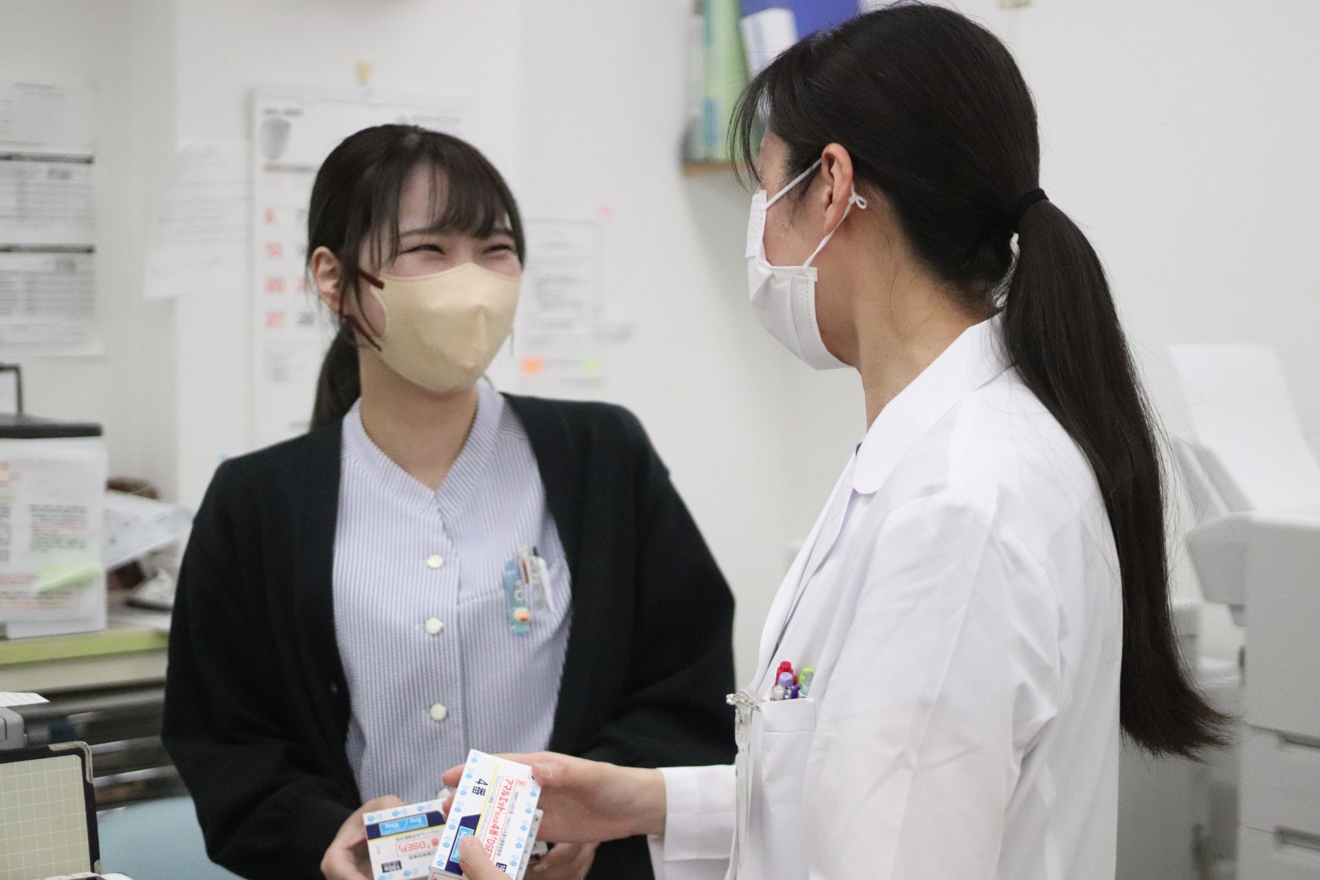 ほとんどのスタッフが異業種から転職しています