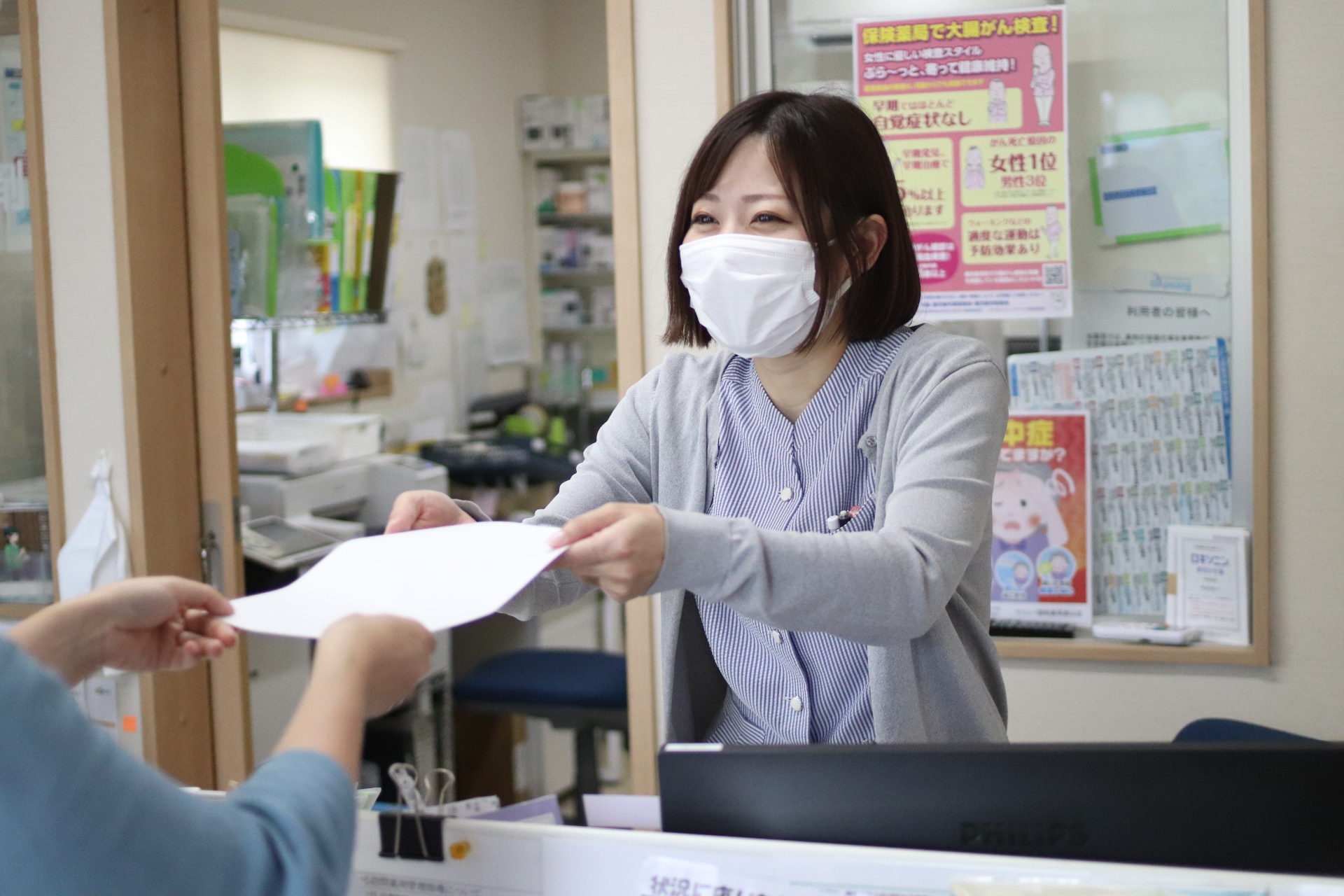 処方箋受付からレセプト業務まで、現場を支える専門職