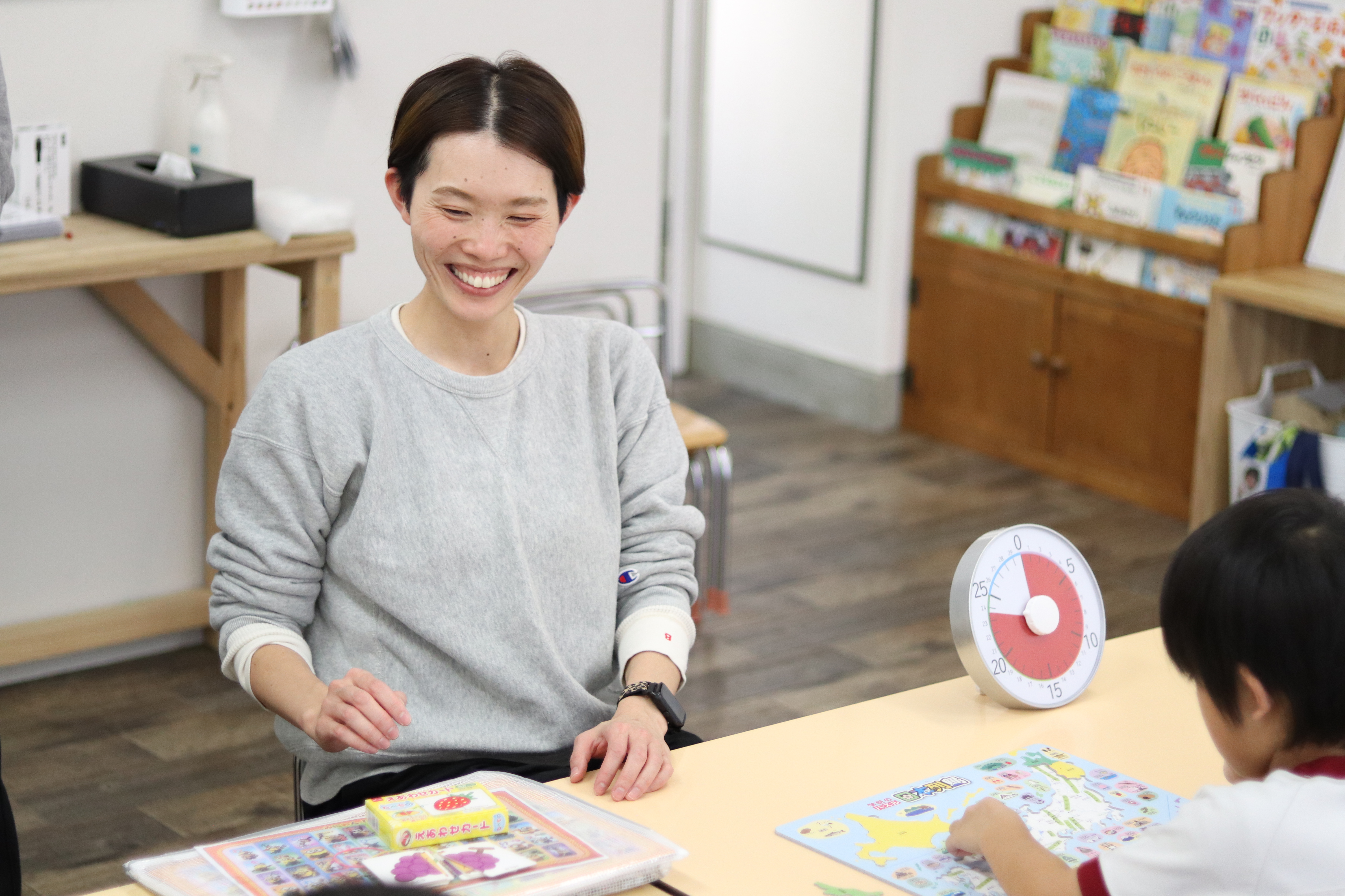 1日10名の少人数制だからこそできる丁寧なサポート