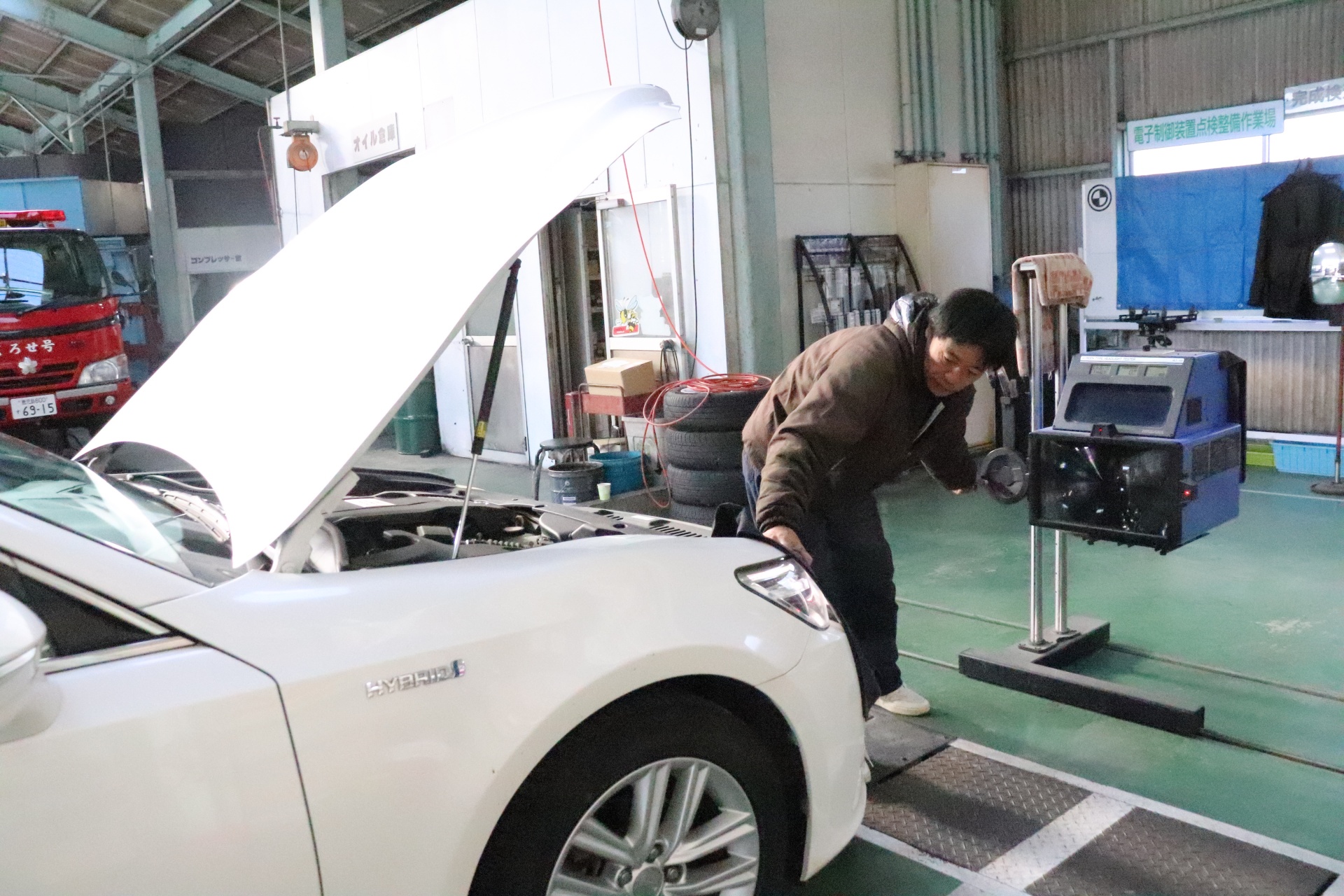 未経験から「一生モノ」の技術。整備のプロになれます