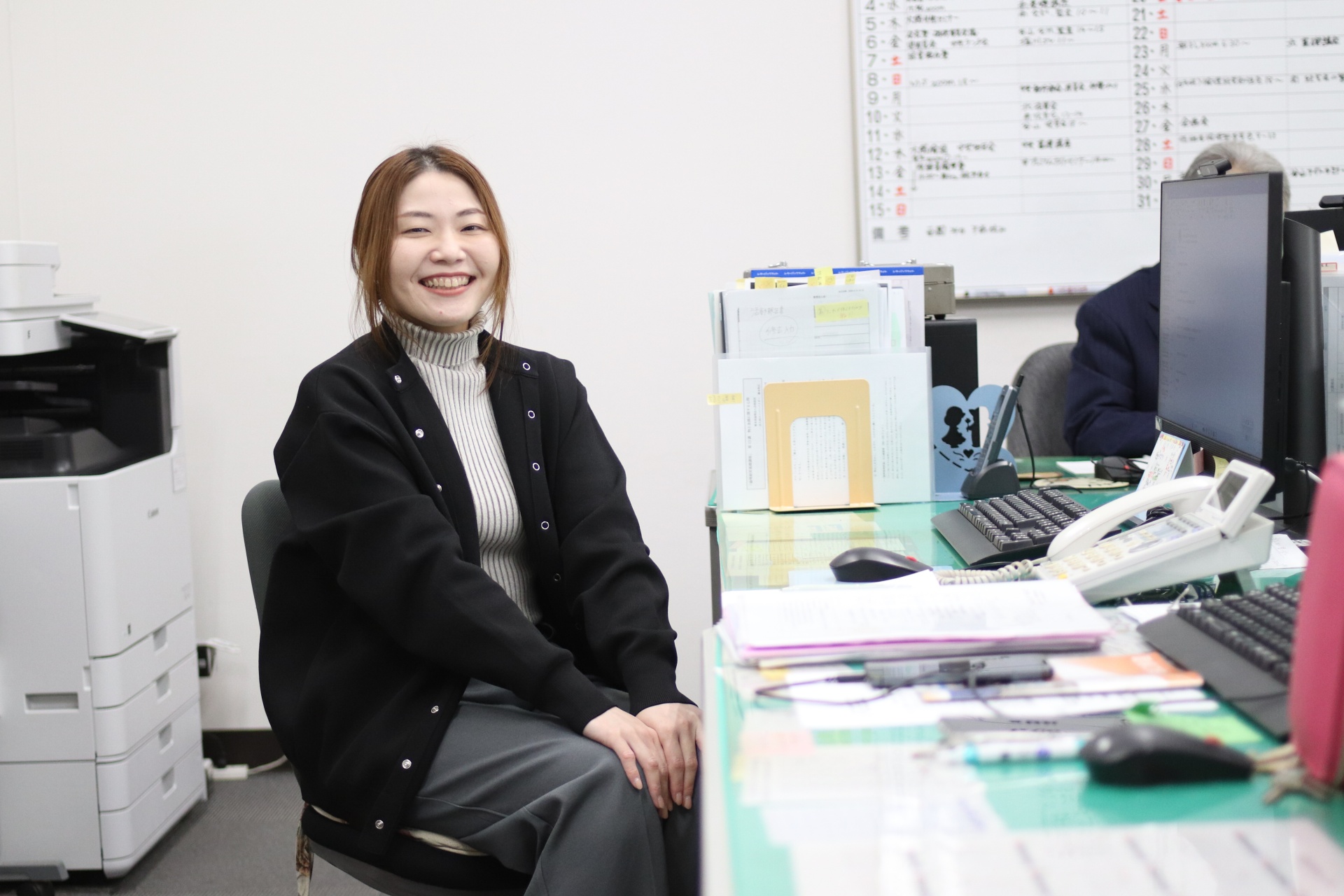 働きやすい環境があるから、続けることができます