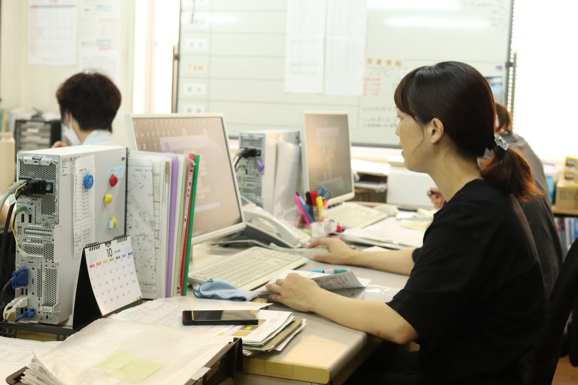 積算事務における業務の流れ