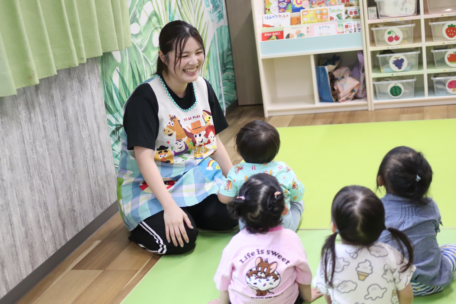 「保育士を、もう一度ここから再スタートしました。」
