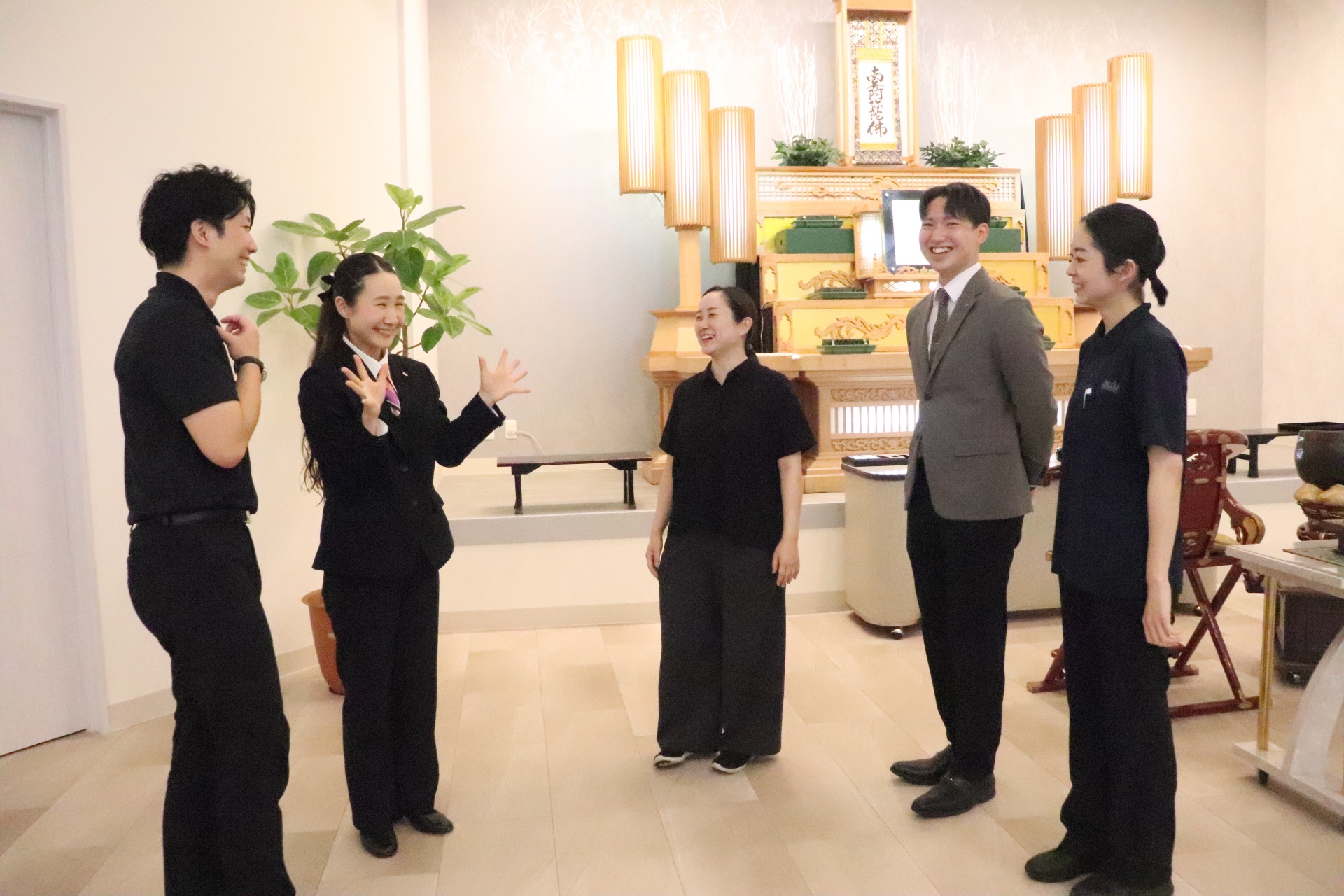 助け合いが当たり前の職場です