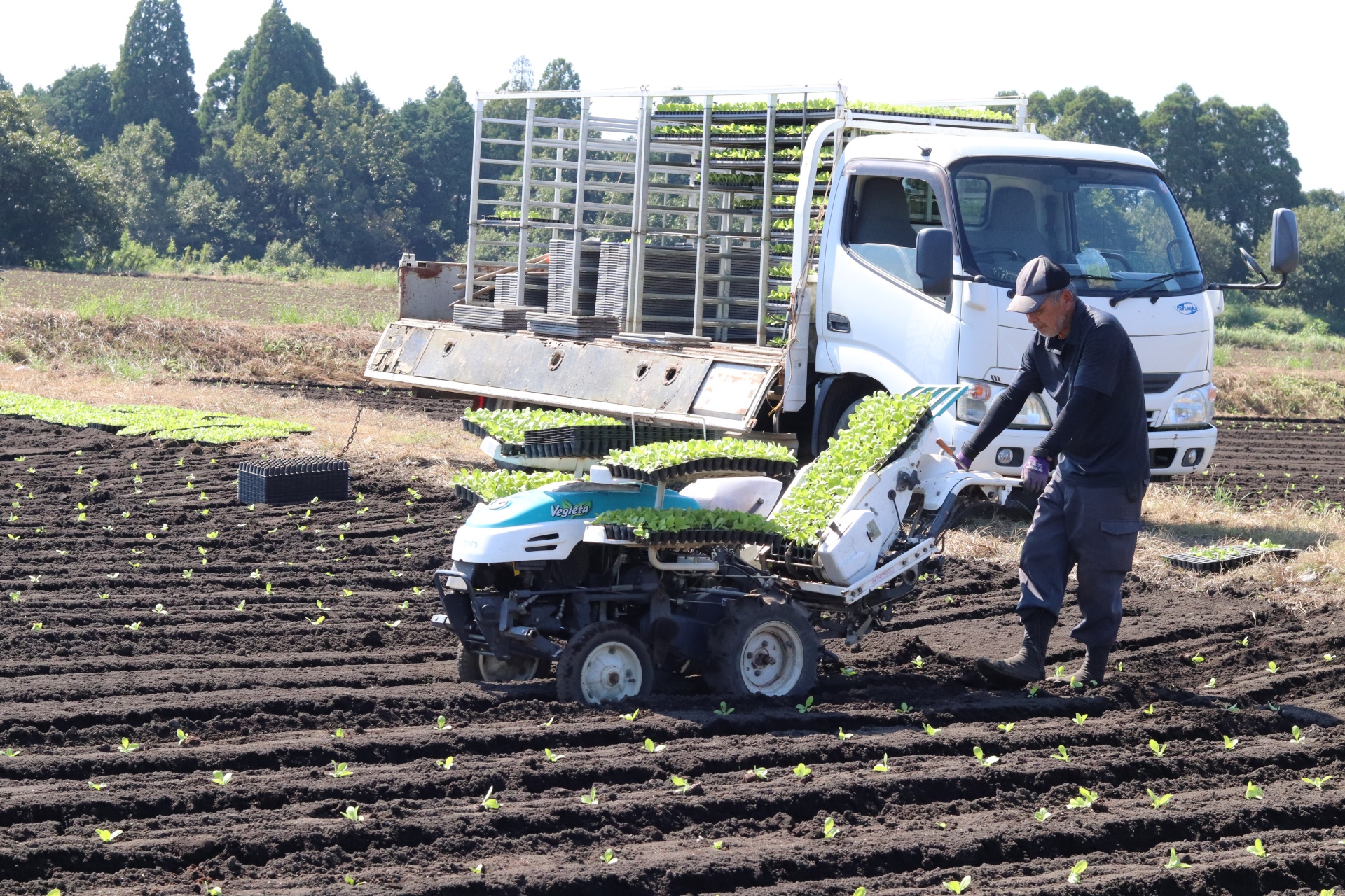 出荷までを支える仕事があります
