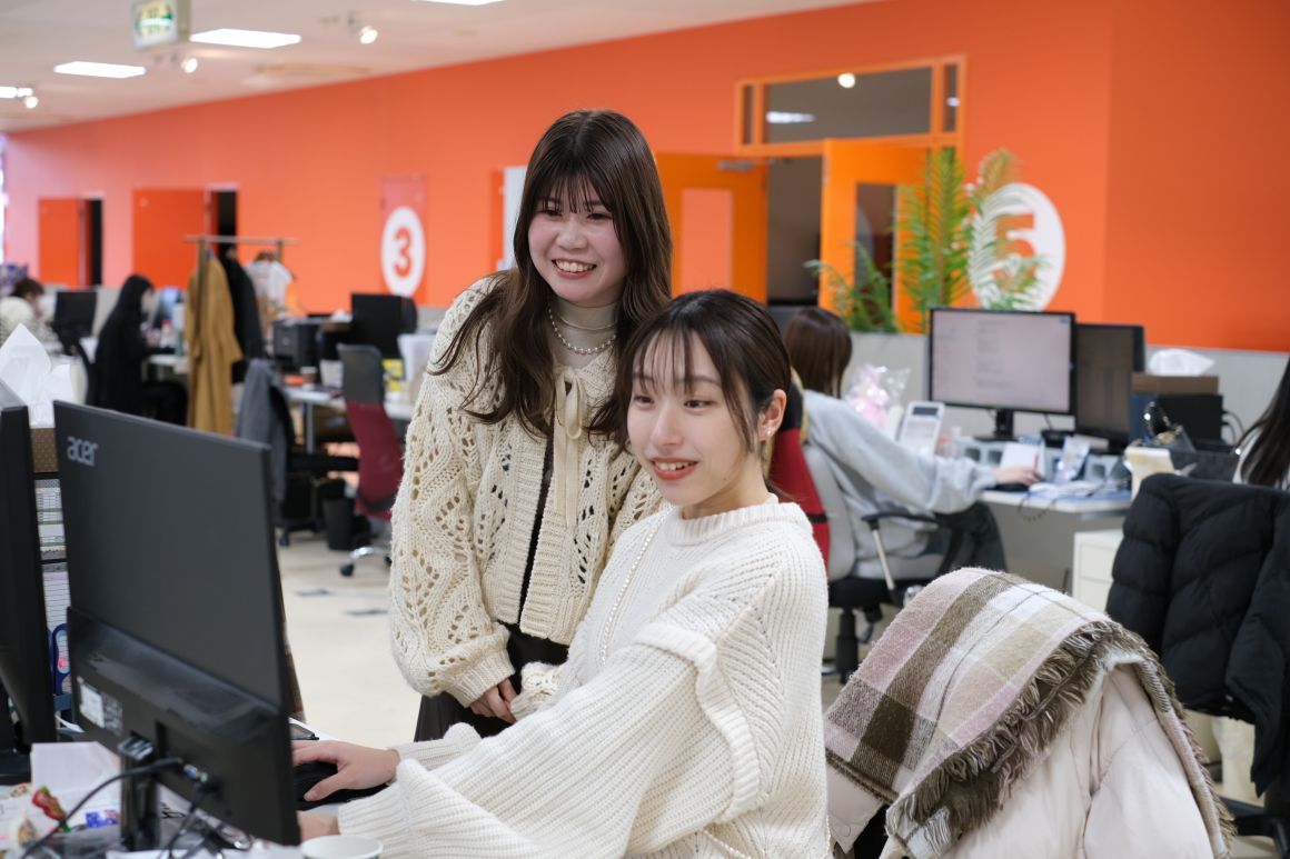 最長1年をかけた育成プランを用意しています