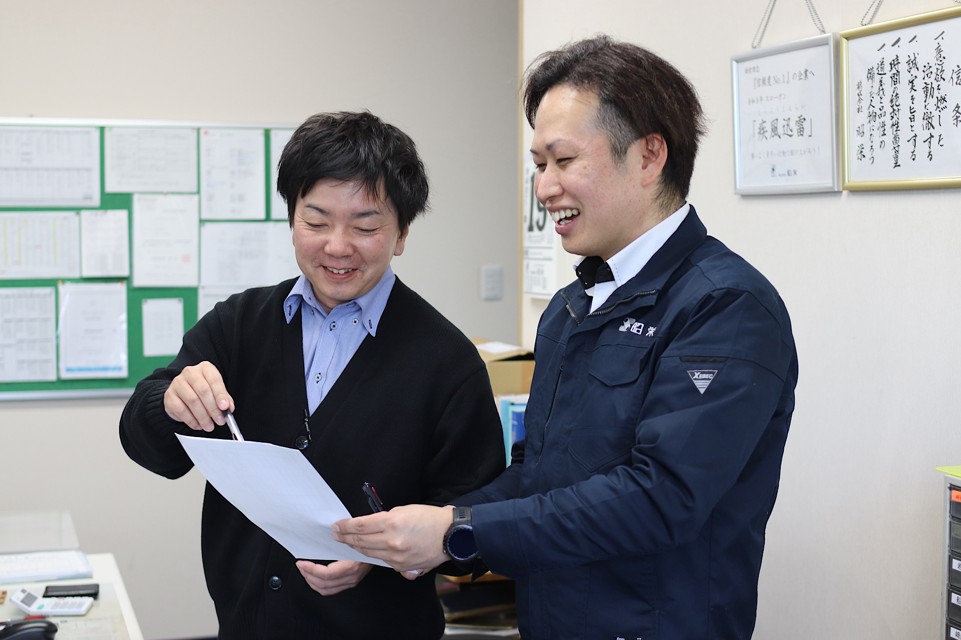 月に数回メーカー研修を行っています