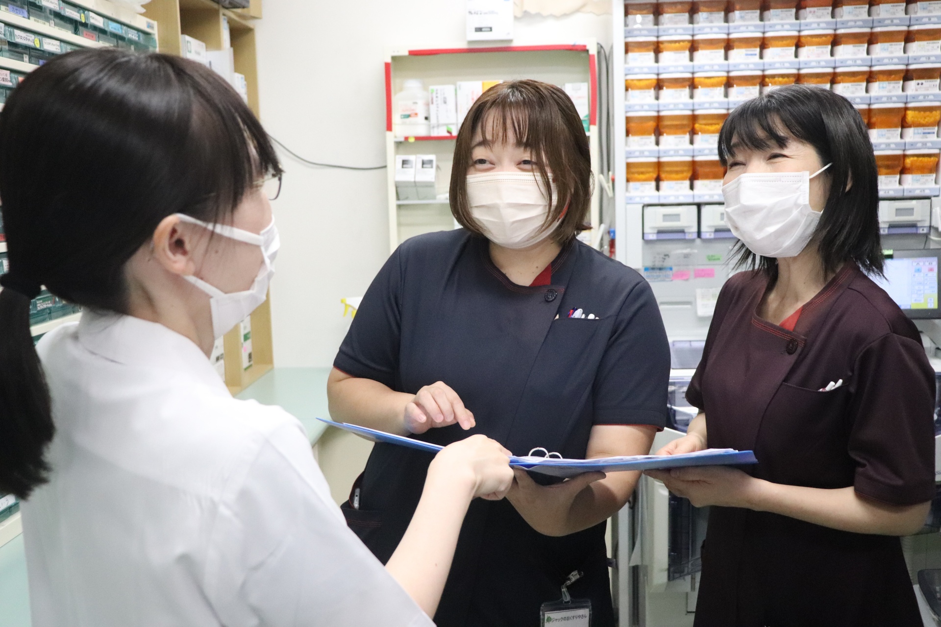 一人じゃないから安心。店舗ごとのチームワーク