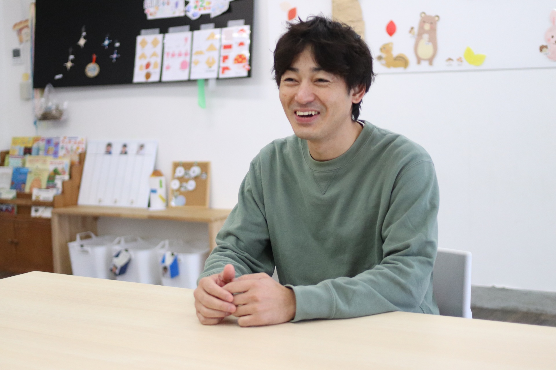 「子どもと職員の笑顔を育む施設を創りたい」