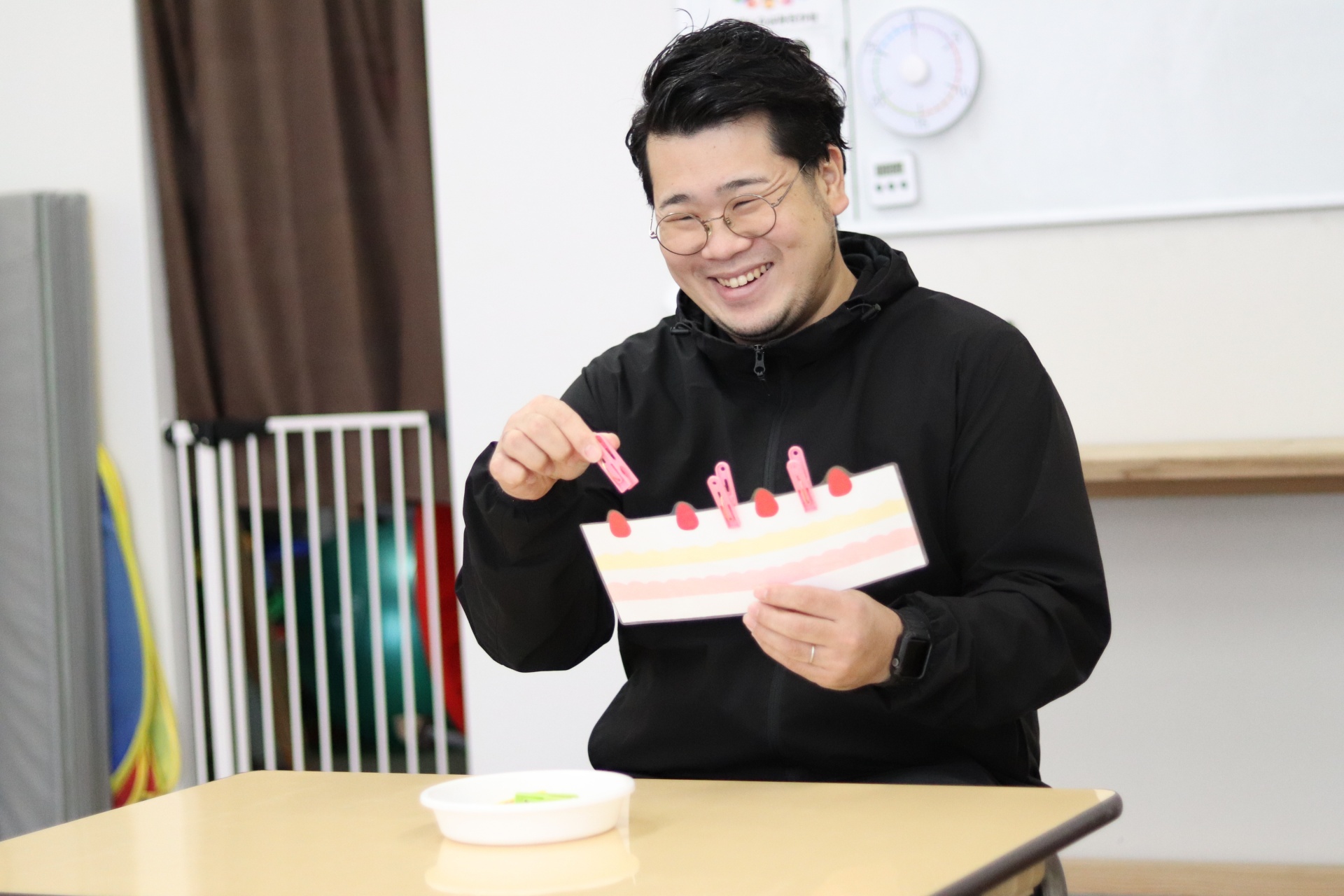 「子どもの成長に寄り添う喜びと、挑戦が楽しいです」