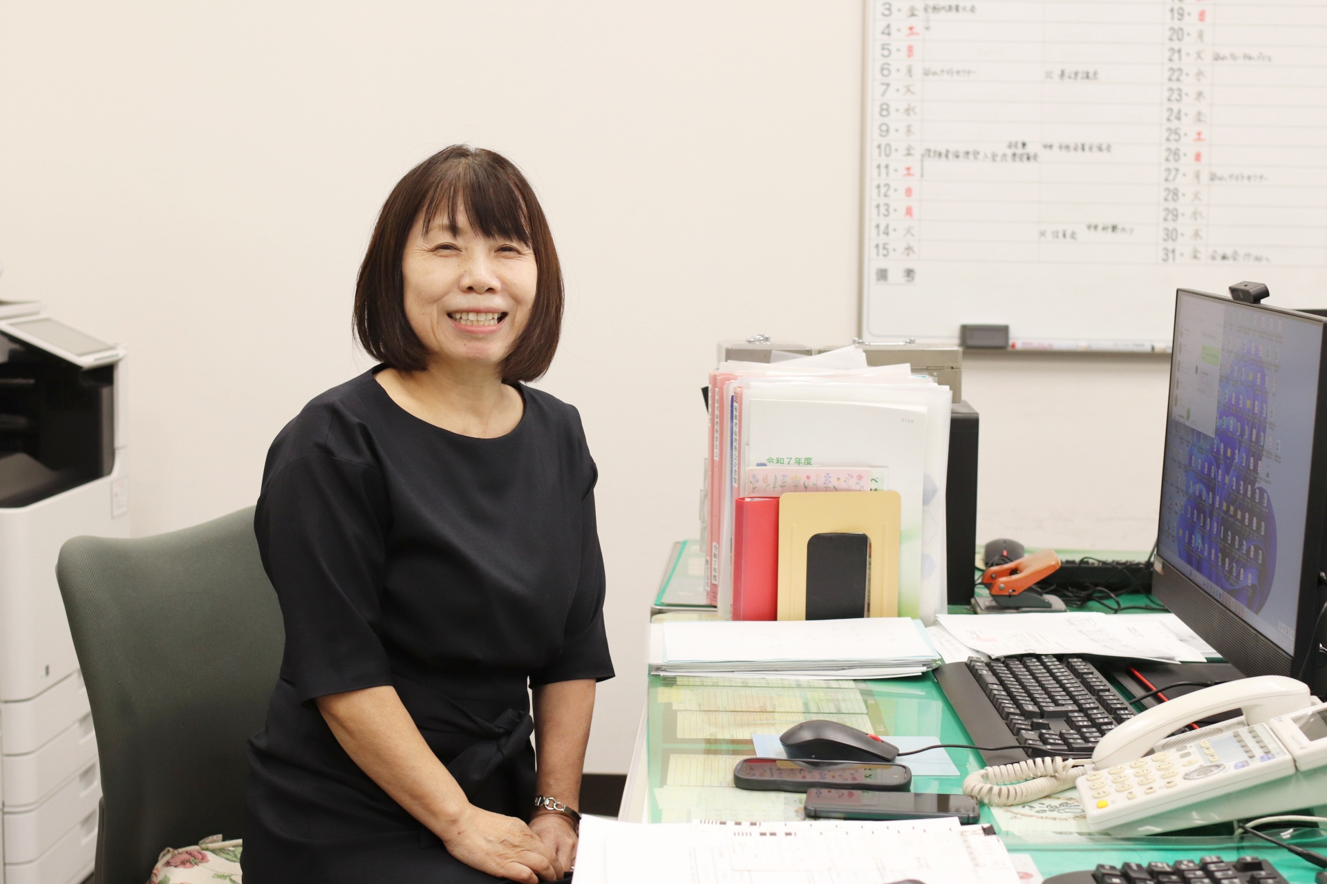 働きやすい環境があるから、続けることができます