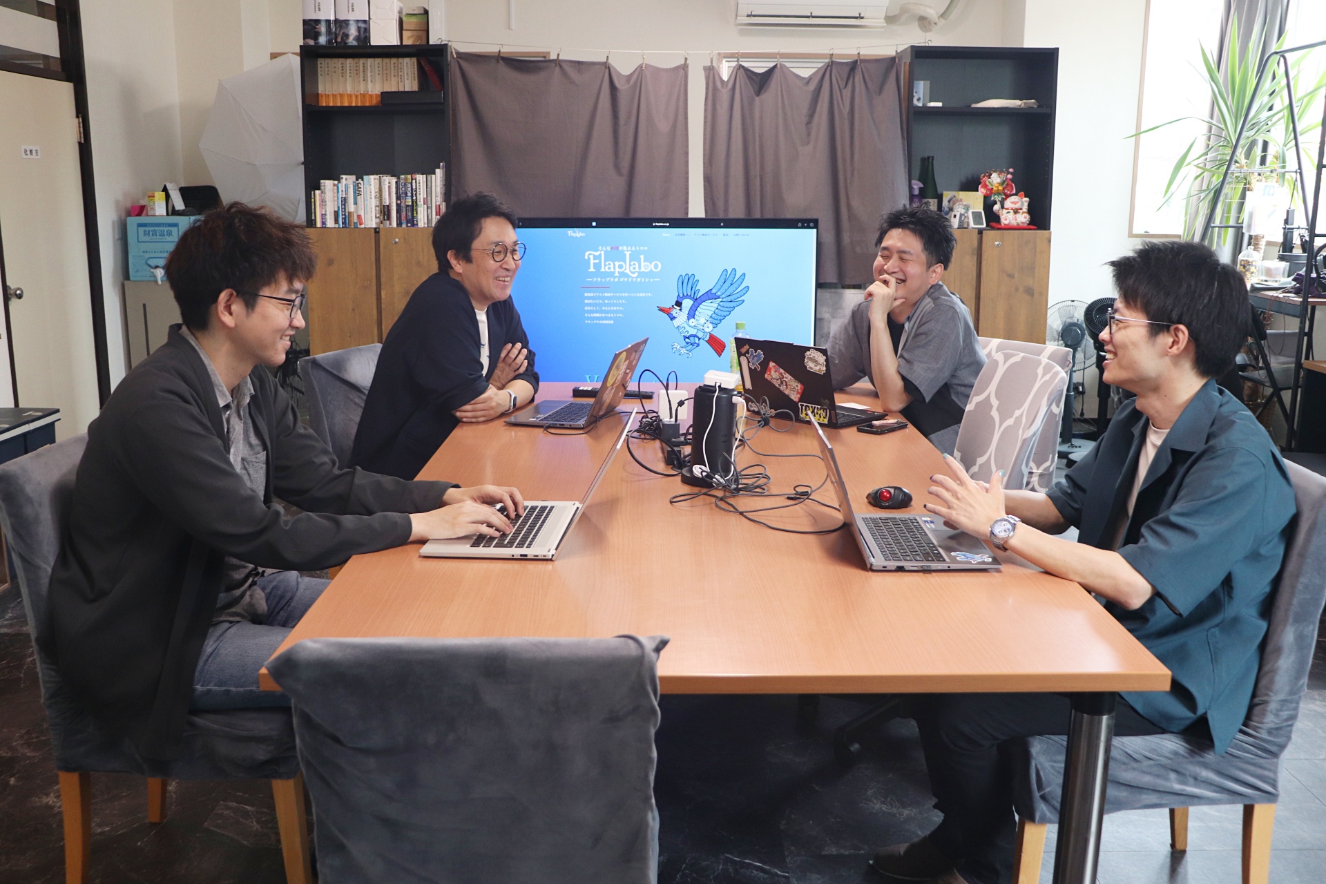 まだ九州では珍しい事業です