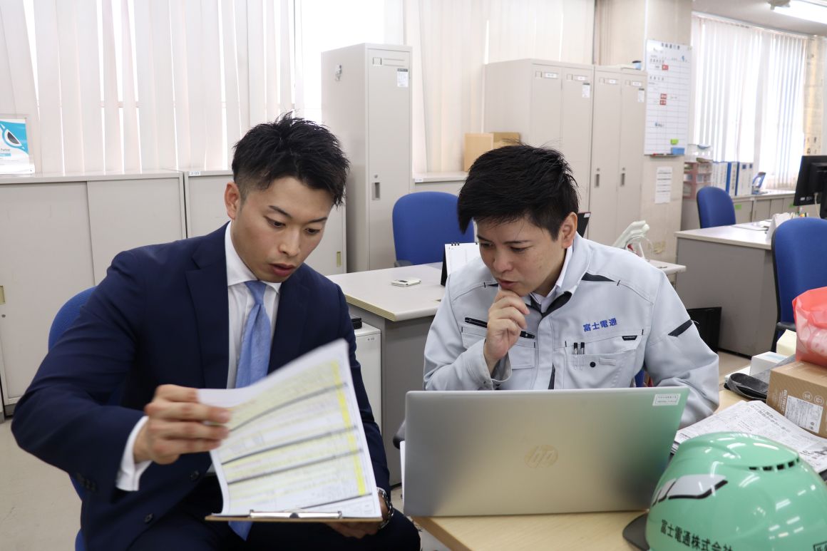 情報・通信機器に興味があれば、大きく成長できます
