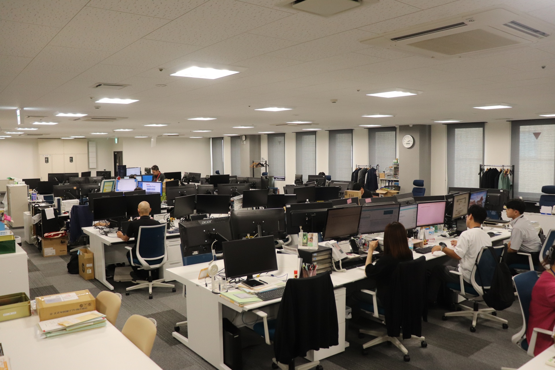 業務は適材適所にお任せしています