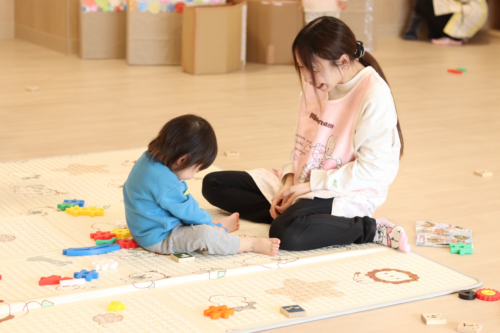 保育補助と日常のサポート