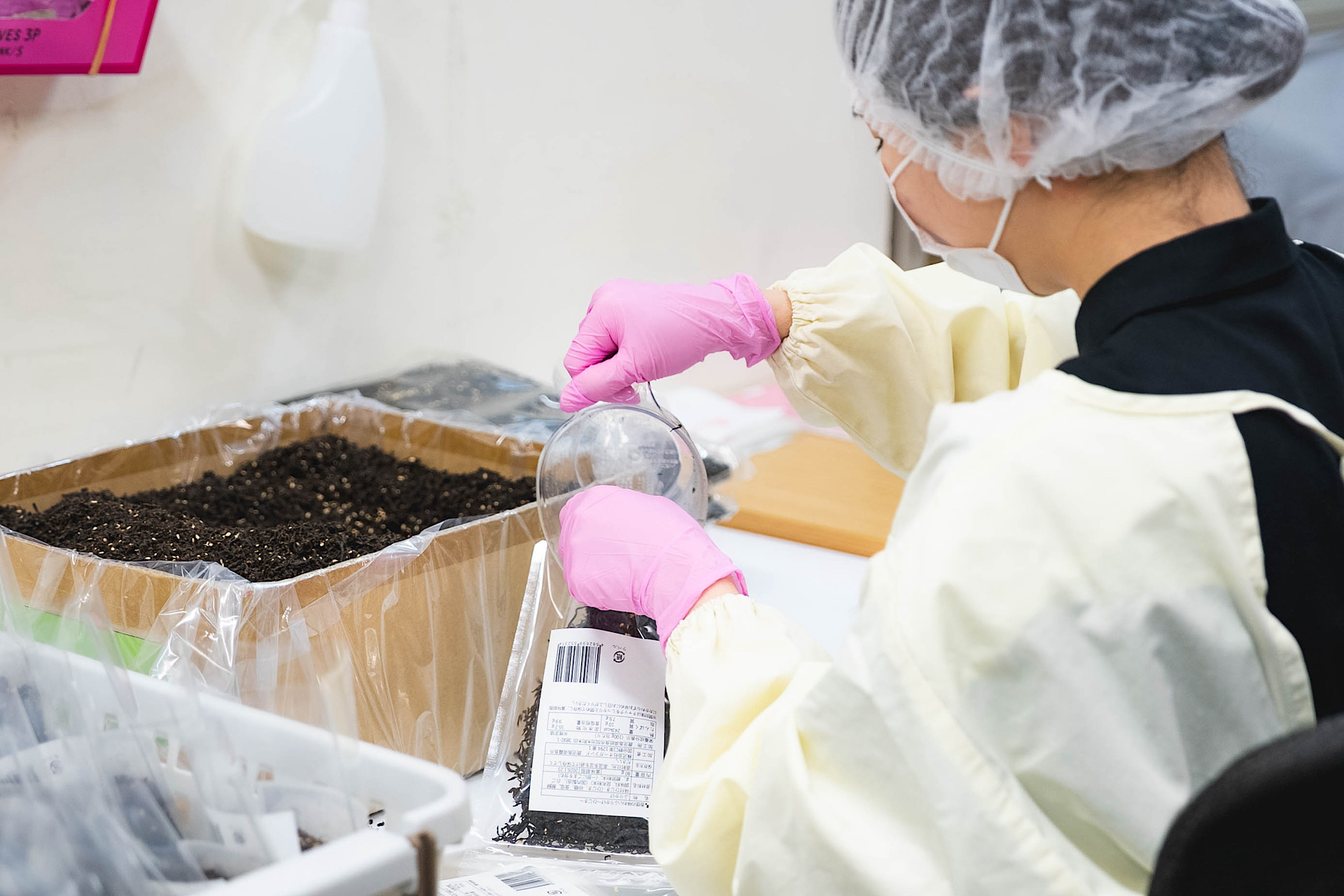 約30名のスタッフがワンチームで働いています