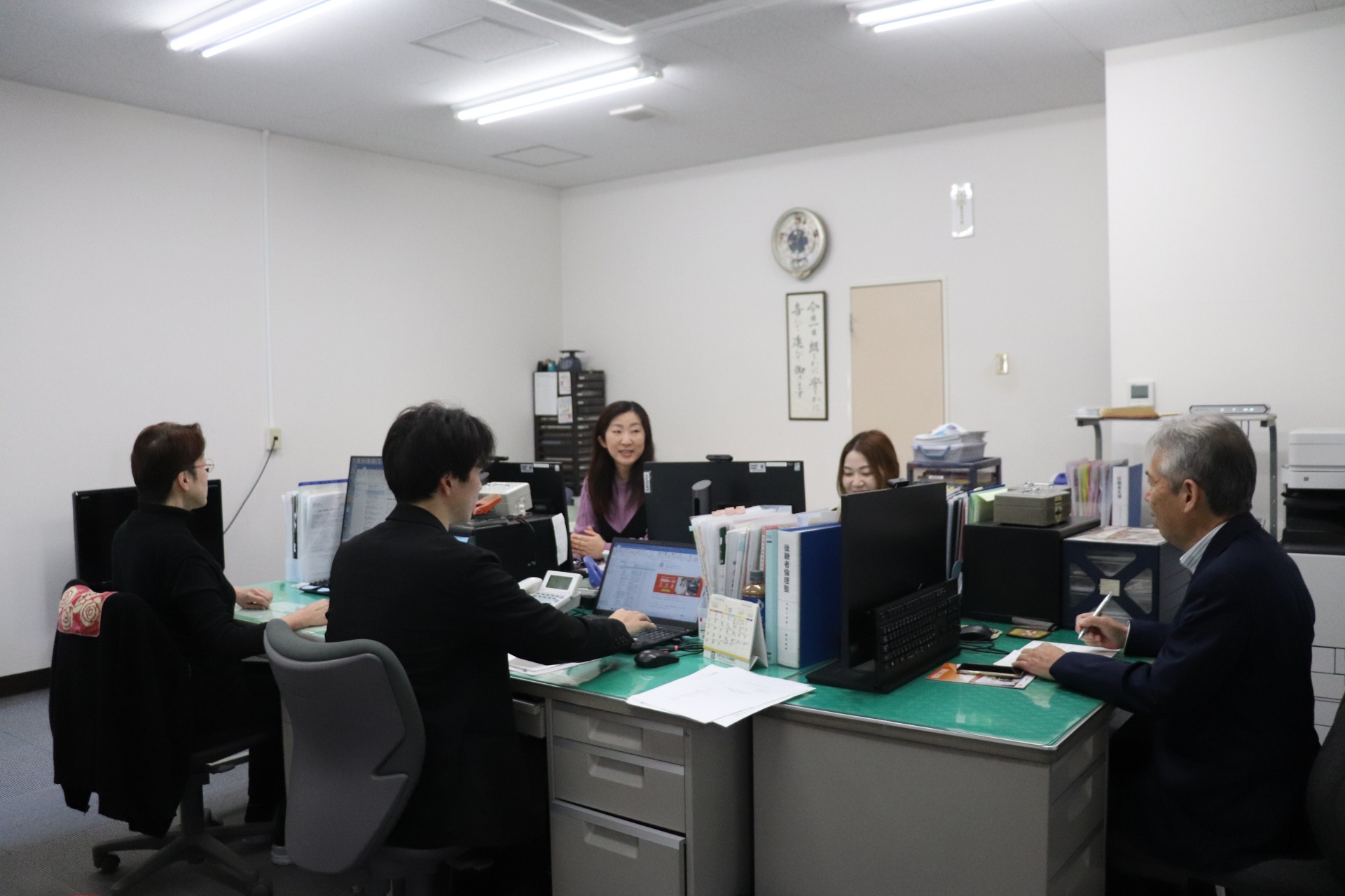 2～3カ月で大体の業務を覚えることができます