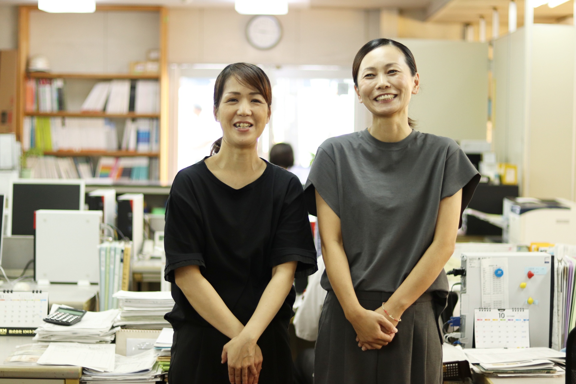 仕事と家庭のバランスが取れる環境があります