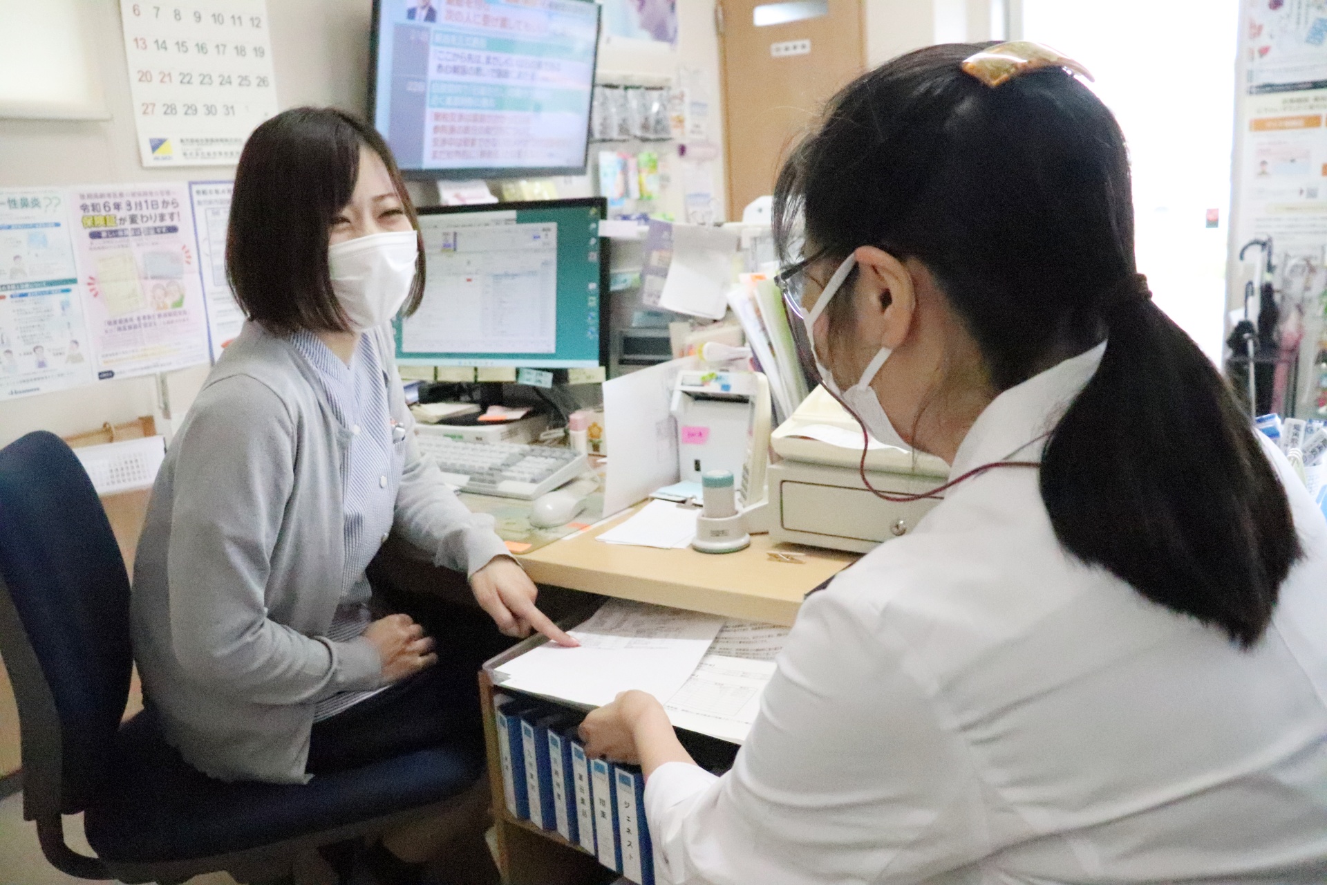 ほとんどのスタッフが異業種から転職しています