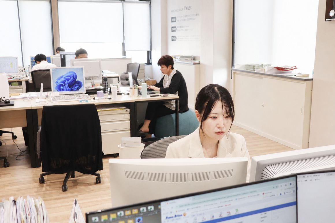 スケジュールを自分で管理しメリハリをつけて働けます