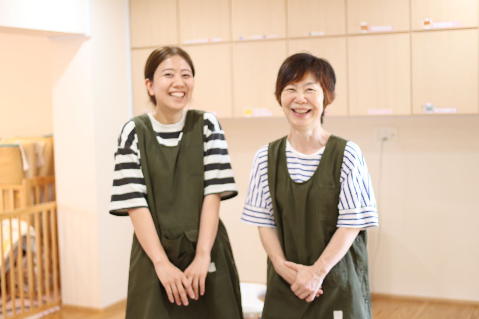 “もうひとつのお家”を目指している保育園です。定員12名で一人ひとりと向き合えることが魅力です
