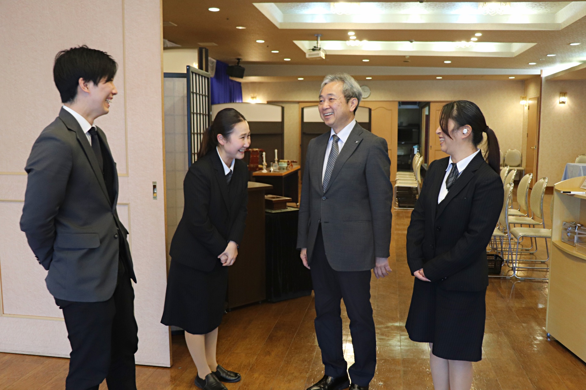 助け合いが当たり前の職場です
