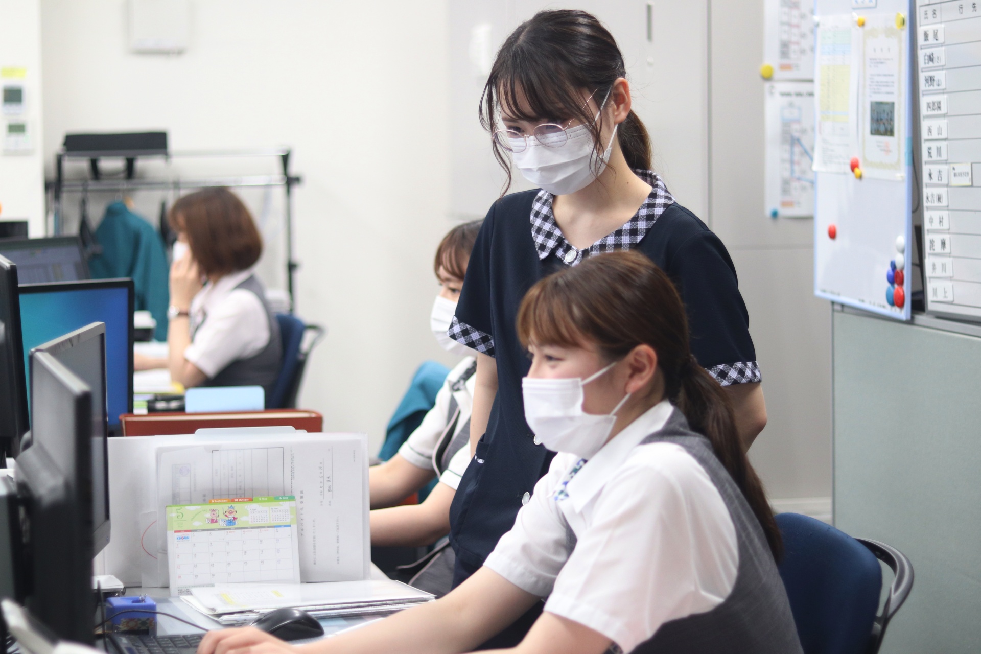 1人で悩むことのない環境をつくっている会社です