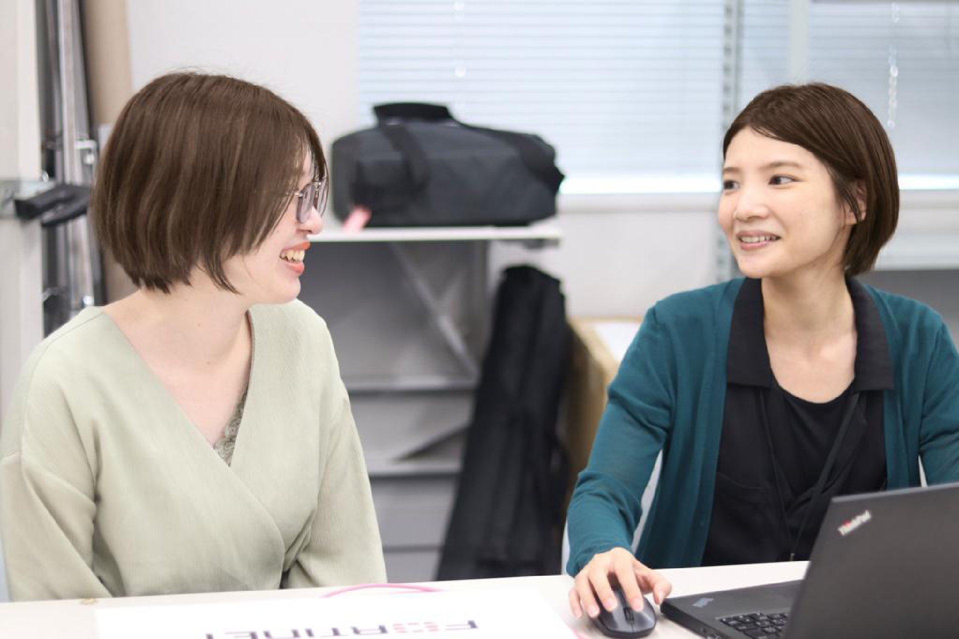 社内での業務が多い仕事です