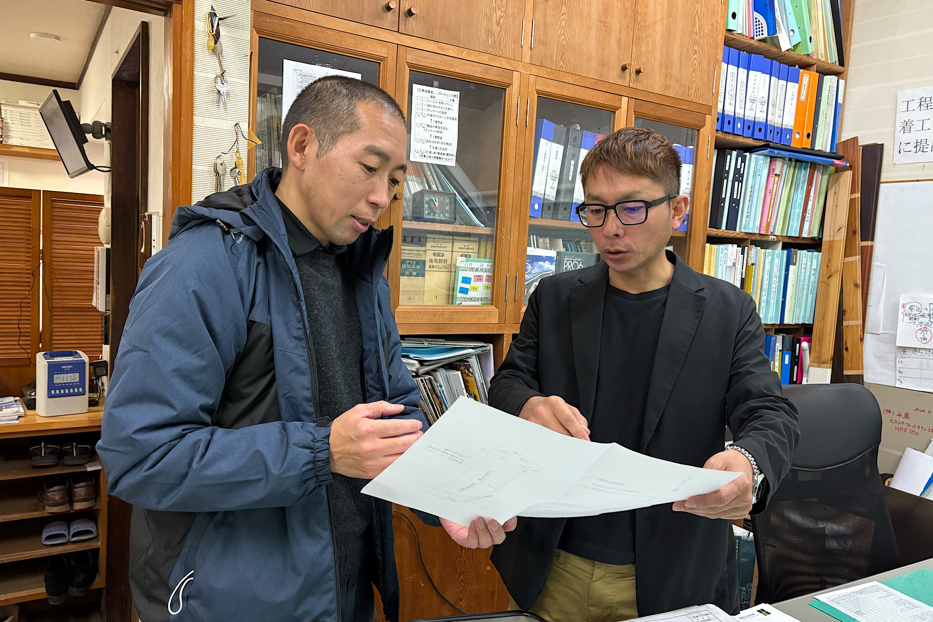 リフォーム工事が8割を占めています