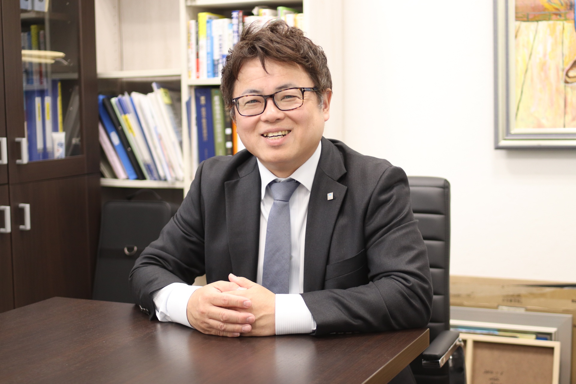 社員の成長こそが、会社の成長に繋がる　代表取締役